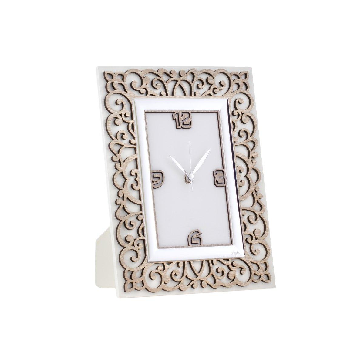 106423foto Femiano - Orologio Damasco Legno Olmo 10X15 cm - immagine 1