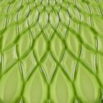 Guzzini - Vassoio tondo piccolo Vanity water lily green - immagine 3