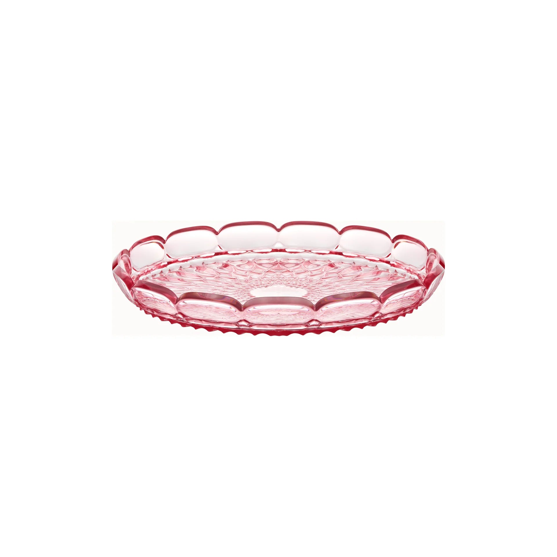 128601SAR35_b4deebde-1f5e-445f-91c4-cbd965bda491 Guzzini - Vassoio tondo piccolo Vanity flamingo Pink - immagine 1