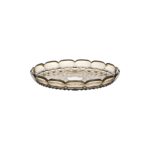 Guzzini - Vassoio tondo piccolo Vanity smoke