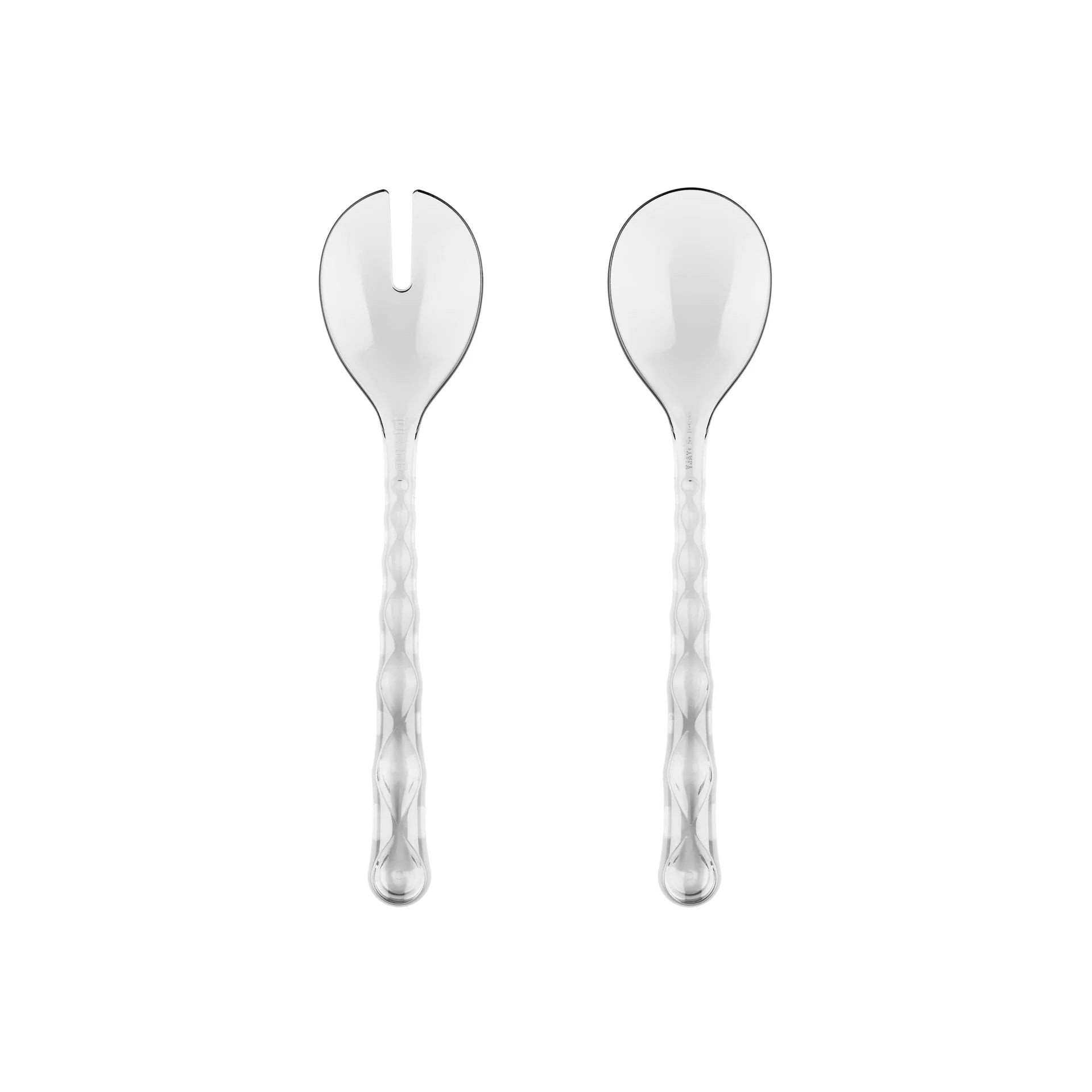 129600AR00 Guzzini - Posate insalata Vanity trasparente - immagine 1
