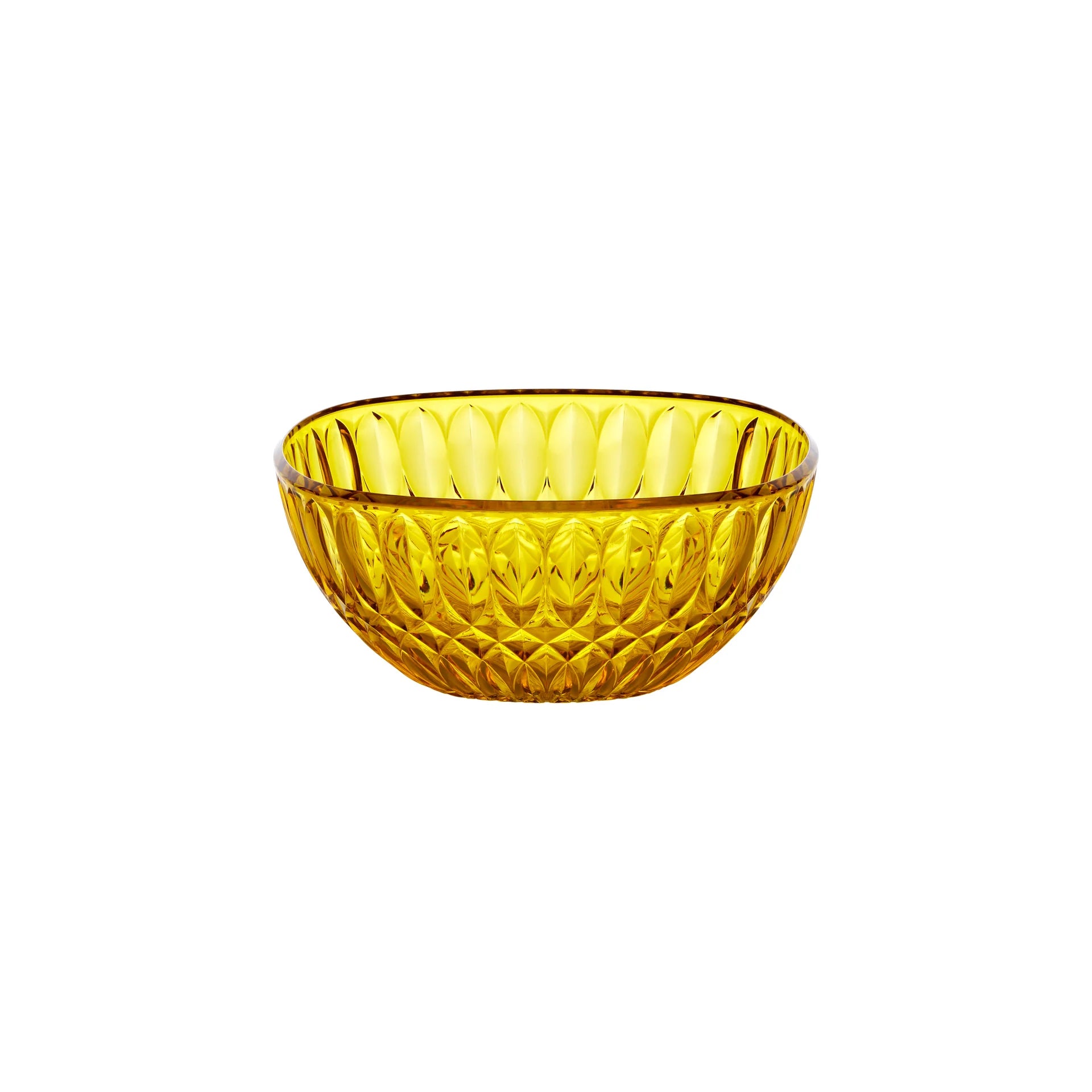 129721TE281 Guzzini - Contenitore ø21 cm Vanity saffron yellow - immagine 1
