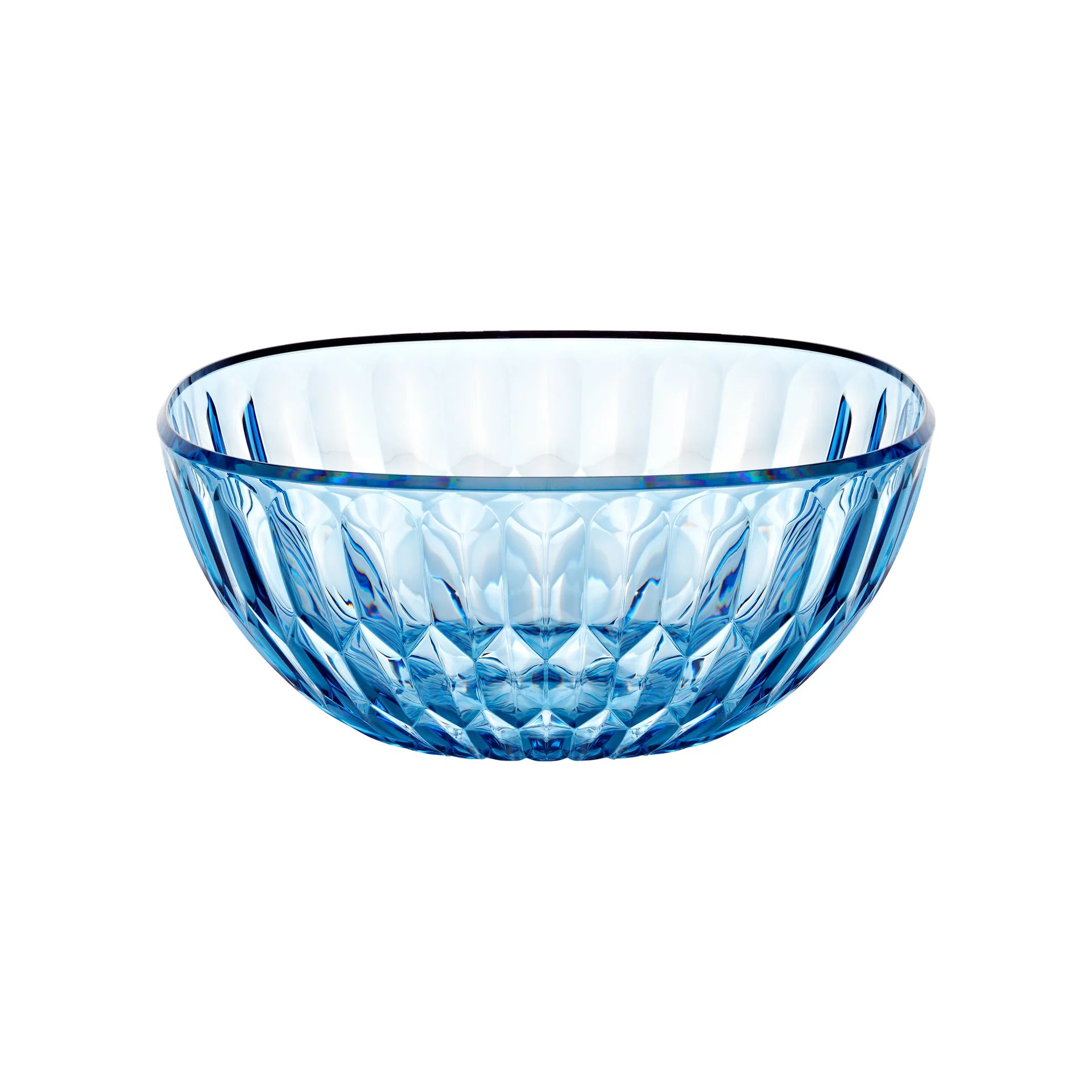 129730AC278_99c9c9ef-395f-4ecb-a442-dbd2d6979697 Guzzini - Contenitore ø30 cm Vanity sky blue - immagine 1