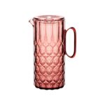 Guzzini - Caraffa Vanity con coperchio mauve