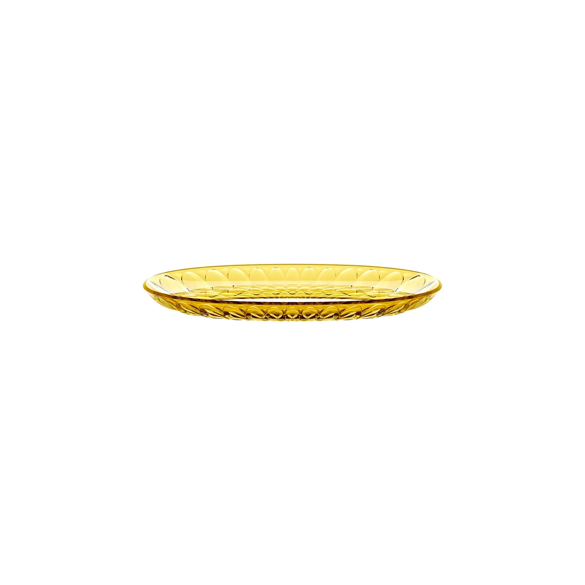 131301STE281 Guzzini - Vassoio tondo piccolo Vanity saffron yellow - immagine 1
