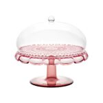 Guzzini - Alzata con campana Vanity flamingo Pink