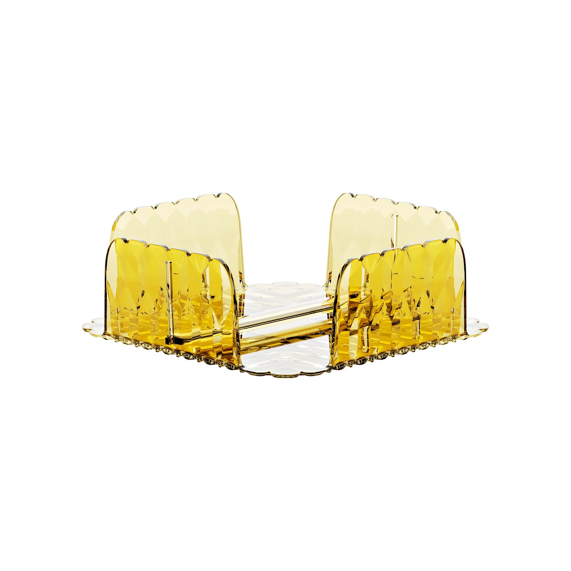 134600TE281 Guzzini - Portatovaglioli orizzontale Vanity saffron yellow - immagine 1