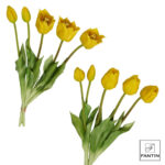 Fantin argenti - Composizione Tulipani Gialli 6 Steli - immagine 2