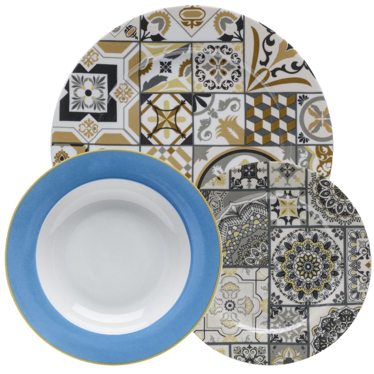 5205 Evviva - Servizio tavola Ostuni 18 pezzi - immagine 1