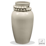 Fantin argenti - Vaso Ceramica Perle Tortora