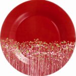 Luminarc - Flowerfield rosso Set di piatti 19 pezzi