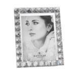 Ranoldi - Portafoto cornice mosaico argento foto 13 x 18