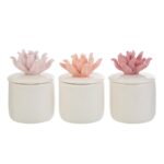 Le Stelle - Scatola Corallo Candela 3Ass. 6x6xh. 8,5cm - immagine 2