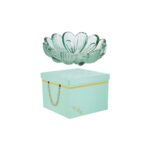 Le Stelle - Fiore Coppetta Vetro Menta 14x14xh. 4cm - immagine 3
