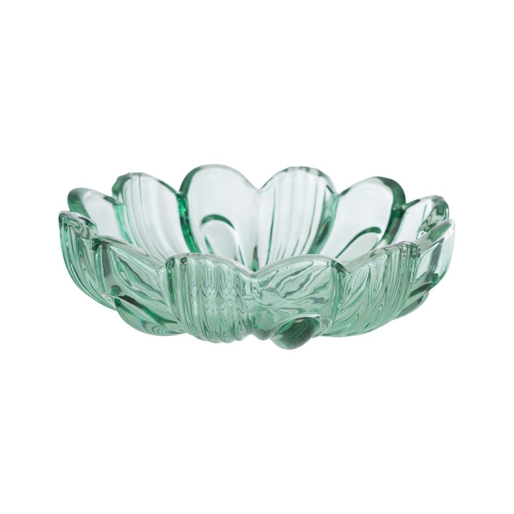 Progettosenzatitolo-2026-03-17T124420.730 Le Stelle - Fiore Coppetta Vetro Menta 14x14xh. 4cm - immagine 1