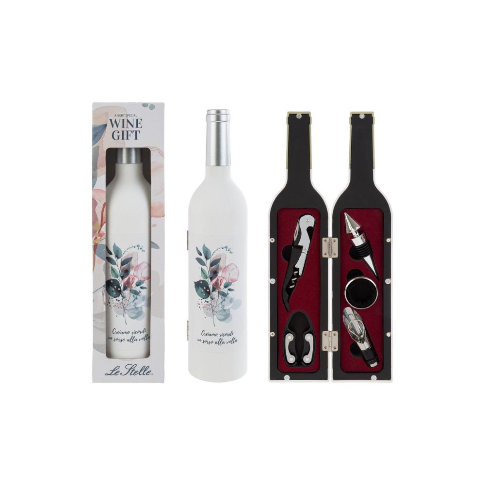 Progettosenzatitolo-2026-03-18T174054.560 Le Stelle - Accessori 5 PZ Vino in Bottiglia Sorsi D'Amore 7x32cm - immagine 1