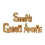 Le Stelle - Calamita Scritte Resina Oro Sogni - immagine 2