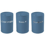 Evviva - Vintage Set 3 Barattoli 11,5x11,5