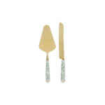 Le Stelle - Set 2 PZ Taglia Torta Decorazione Verde 28cm
