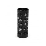 Versa - Portaombrelli Foglie Cadute Nero