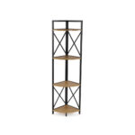 Versa - Scaffale Angolare 4 Ripiani