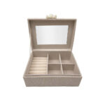Versa - Portagioie Velluto Beige - immagine 2