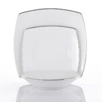 Weissestal - Piatto Fondo 20,5cm Square-O Platin - immagine 4