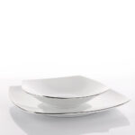 Weissestal - Piatto Fondo 20,5cm Square-O Platin - immagine 5