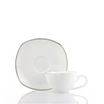 Weissestal - Set 2 Tazza Caffè cp Square-O Platin - immagine 3