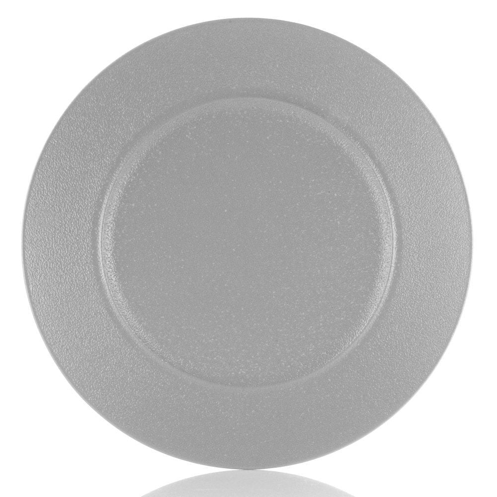 Progettosenzatitolo_96 Weissestal - Piatto da Portata 31cm Terrea Grey - immagine 1