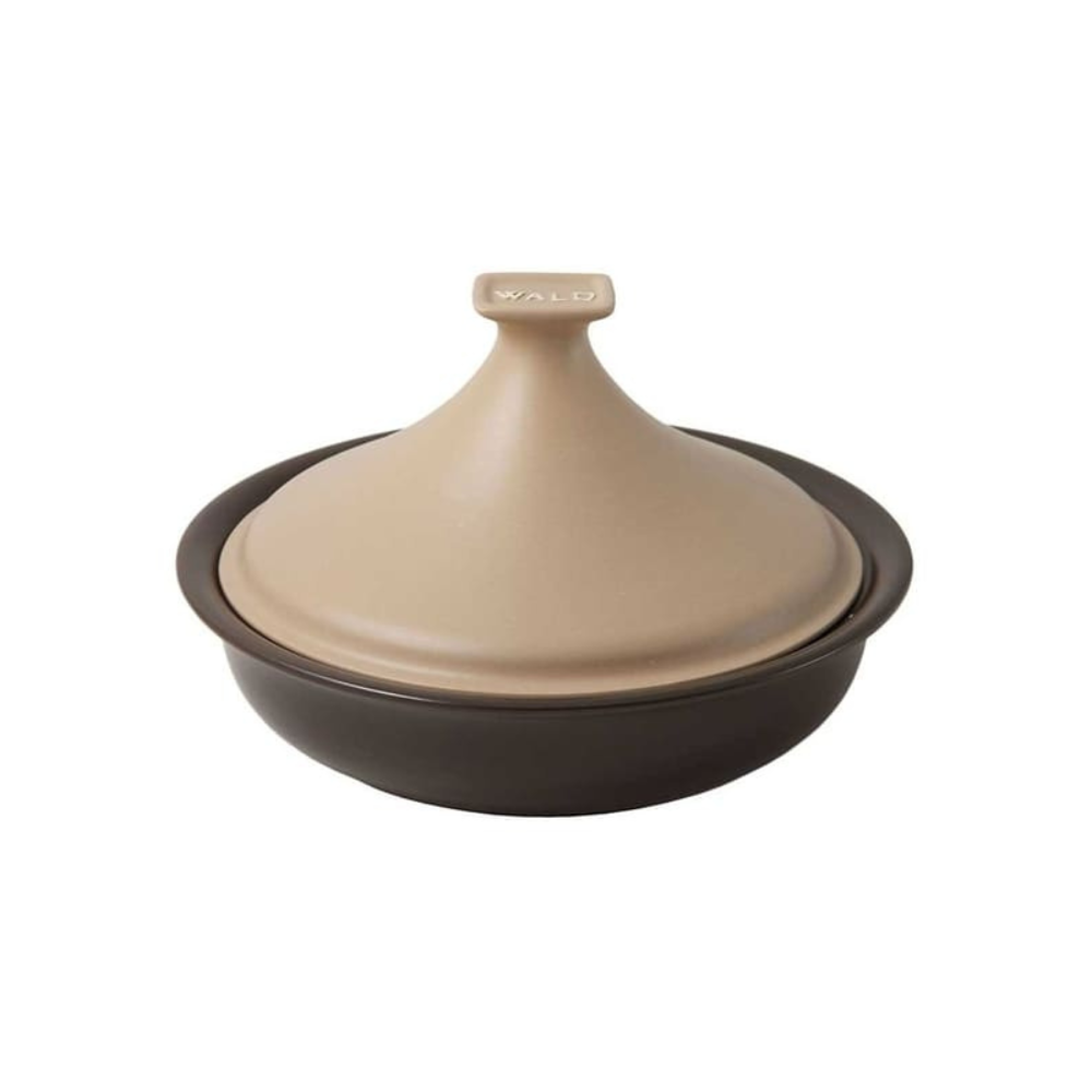 Wald_Sapore_Benessere_TajineconcoperchioinTerraSanaconcoperchiocoloretortora1 Wald & Co - Tajine con coperchio in TerraSana con coperchio - immagine 1