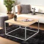 Versa - Tavolino quadrato legno chiaro - immagine 2