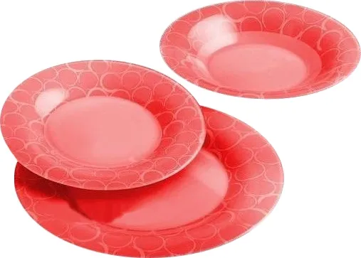 i_1172_480 Luminarc - Soffici Carmin Set piatti - immagine 1